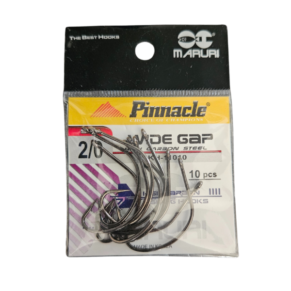 ANZOL PINNACLE WIDE GAP 2/0 CARTELA C/10 PCS