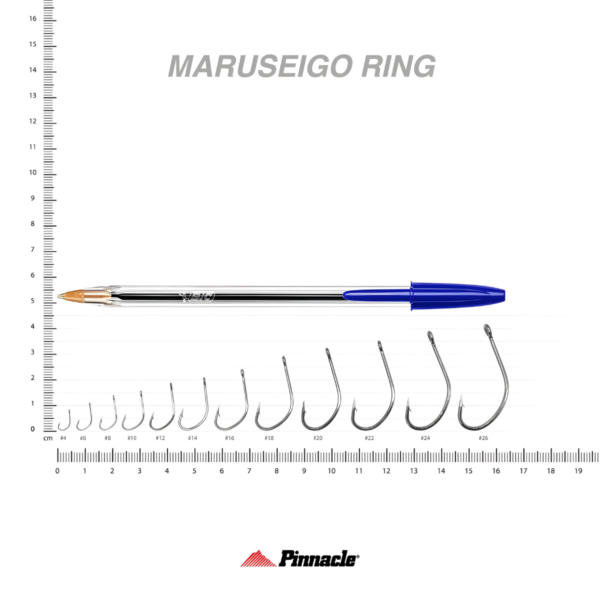 ANZOL PINNACLE MARUSEIGO RING 24 CARTELA C/ 10 PCS - Image 3