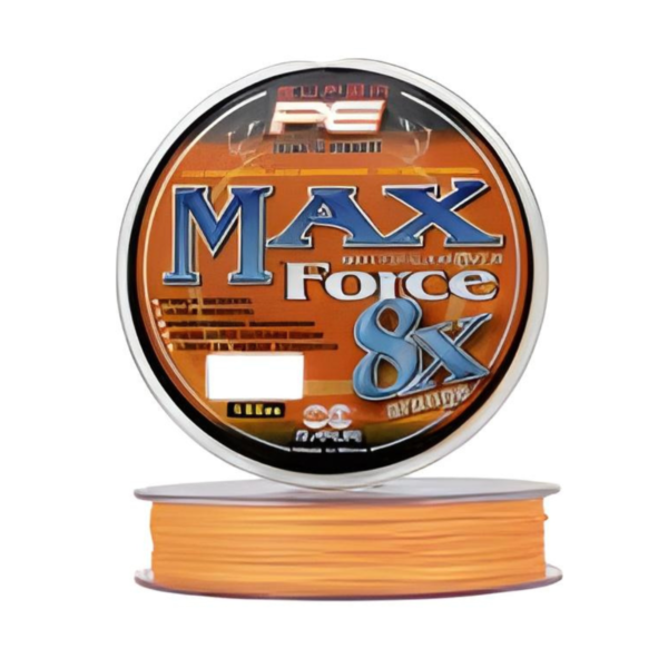 LINHA MARURI MAX FORCE 8X LARANJA 0.20mm-150m 43lb - Image 2