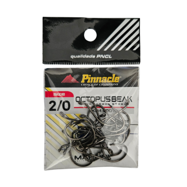ANZOL PINNACLE OCTOPUS BEAK 2/0 CARTELA C/ 20PÇS